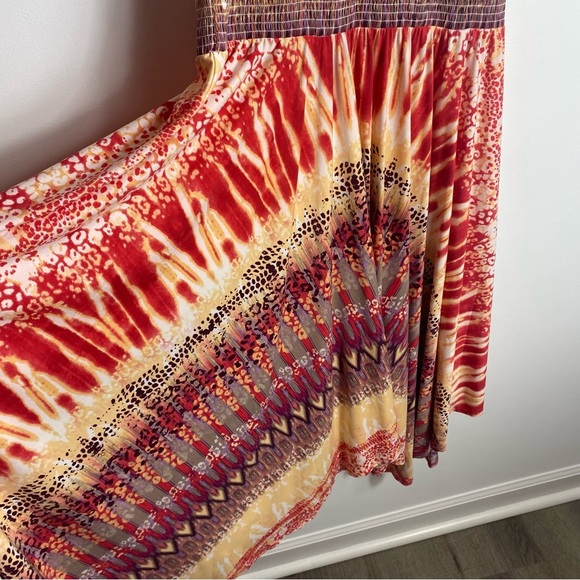 Soma KeyHole Midi Dress Rio Medley Sleeveless NWT Size Medium - Picture 12 of 12